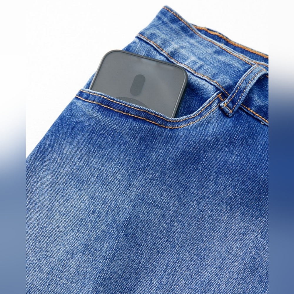 Cross the Line Denim Skirt - Picture 6 of 9